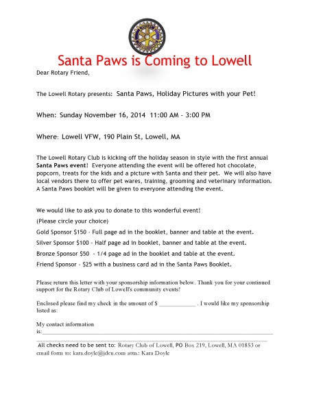 Santa Paws is Coming to Lowell sponsor letter (2)-page0001