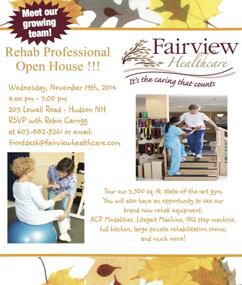 Tegraph Rehab Open House Professionals