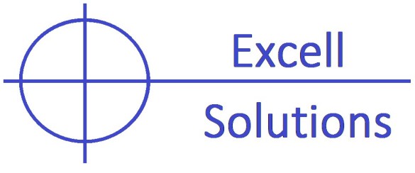 Excell Solutions Logo blue
