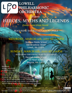 LPO Family Music Series Flyer